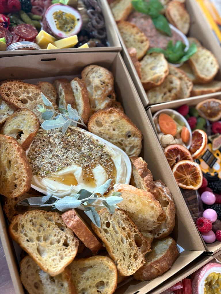 Ciabatta Crostini with Dip