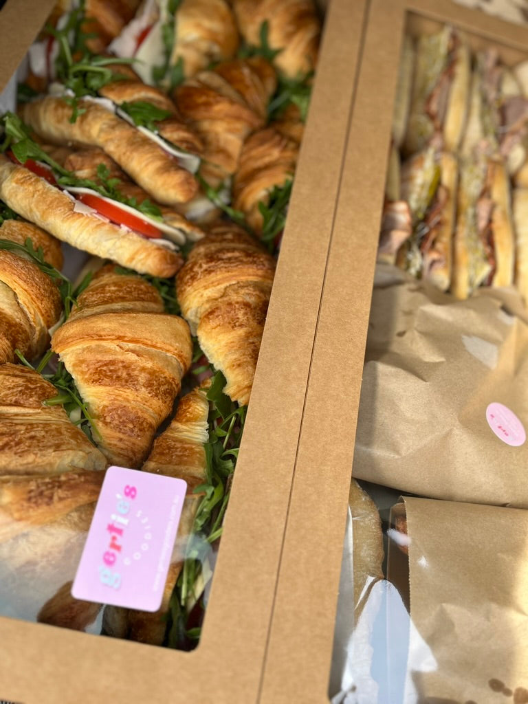 Fresh Croissant Sandwich